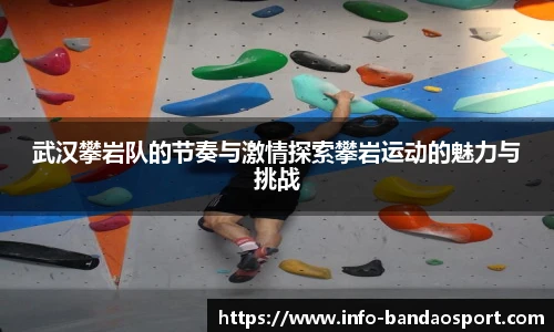 武汉攀岩队的节奏与激情探索攀岩运动的魅力与挑战